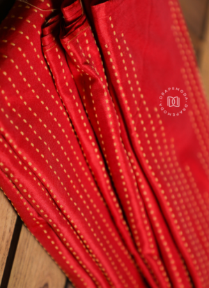 Red Art Silk Saree