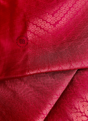 Maroon Silk Saree
